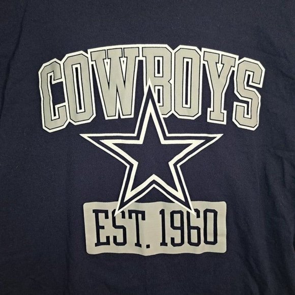 DALLAS COWBOYS EST 1960 FOOTBALL T-SHIRT MENS LARGE - Picture 3 of 4